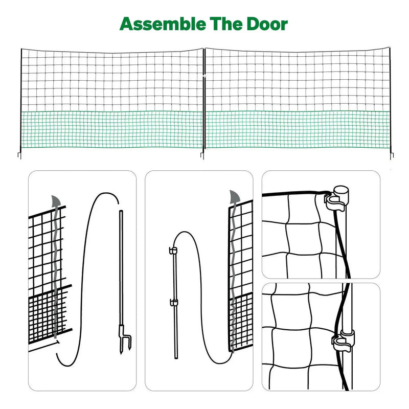 Poultry Chicken Netting Fence Fencing 1.25*24M by salelink.co.nz