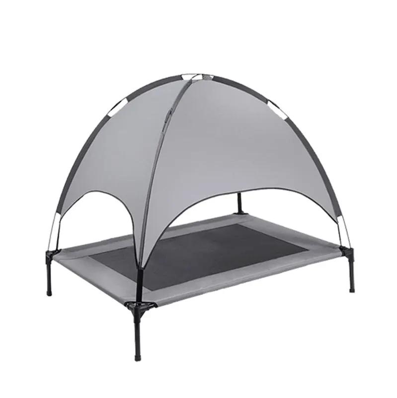 Elevated Pets Dogs Bed Raised Pet Cots Outdoor Camping Tent Sun Shade Canopy by dealonline.co.nz