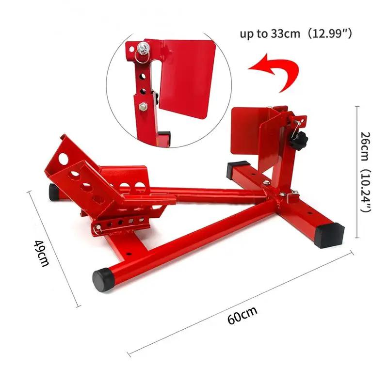 Motorcycle Front Wheel Chock Stand by salelink.co.nz