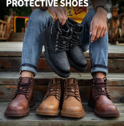 Men's Steel Toe Cap Work Shoes Safety Industrial Puncture Proof Construction 9-14 by dealonline.co.nz
