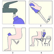 Portable Bidet Sprayer/Peri Bottle for Postpartum Perineal Care-hemmoroid 450ML by salelink.co.nz
