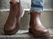 dealonline.co.nz dealonlinenz Steel Toe Work Shoes Slip On Safety Oiled Leather Boot Puncture Proof Soft Light Steel Toe Work Shoes Slip On Safety Oiled Leather Boot Puncture Proof Soft Light
