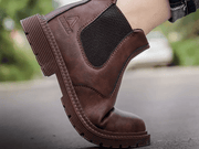 dealonline.co.nz dealonlinenz Steel Toe Work Shoes Slip On Safety Oiled Leather Boot Puncture Proof Soft Light Steel Toe Work Shoes Slip On Safety Oiled Leather Boot Puncture Proof Soft Light