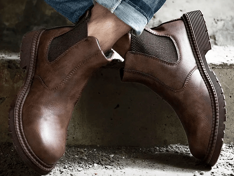 dealonline.co.nz dealonlinenz Steel Toe Work Shoes Slip On Safety Oiled Leather Boot Puncture Proof Soft Light Steel Toe Work Shoes Slip On Safety Oiled Leather Boot Puncture Proof Soft Light