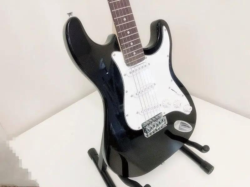 Electric Guitar, MS-100/BK, Glossy Black by dealonline.co.nz