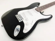 Electric Guitar, MS-100/BK, Glossy Black by dealonline.co.nz