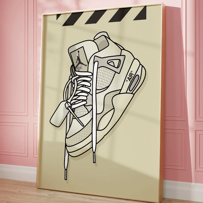 Air Jordans by Blank Wall Print Shop
