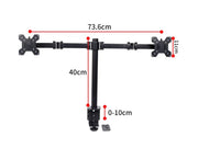 Desk Monitor Mount Holds Screen sizes from 10- 27 Inch by salelink.co.nz