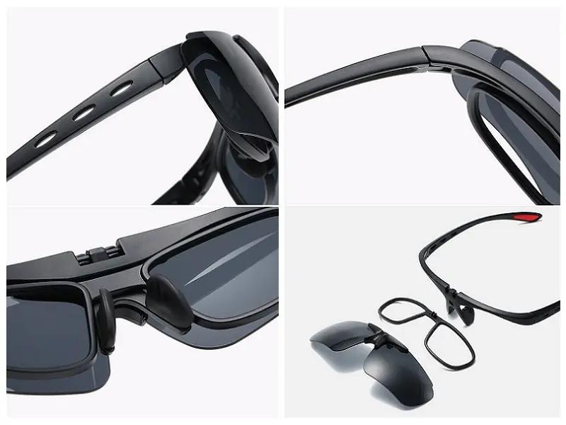 Polarized Sunglasses Change Colour Lens Set by dealonline.co.nz