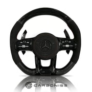 Mercedes-Benz Steering Wheel (Carbon Fiber+Alcantara) #21 by CARBONISE