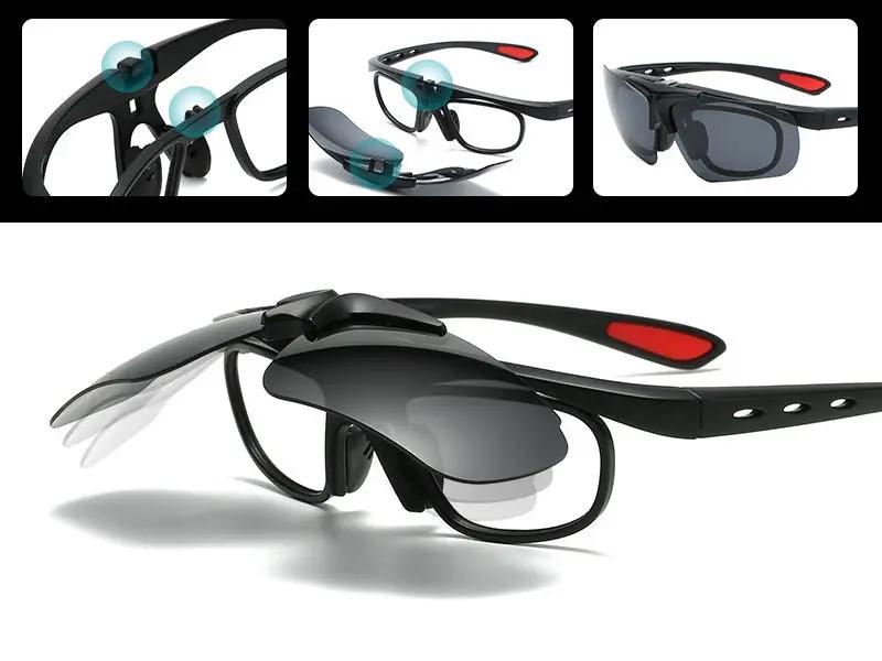 Polarized Sunglasses Change Colour Lens Set by dealonline.co.nz
