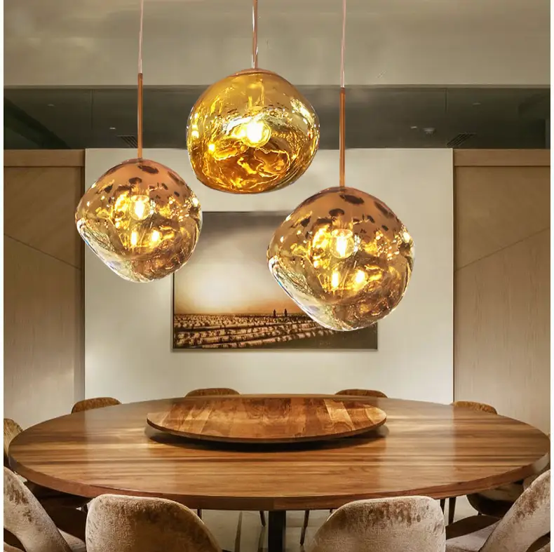 Lava Pendant Light Hanging Modern Round Hanging Lamp by salelink.co.nz