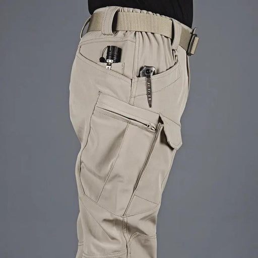 Men's Tactical Pants Water Resistant Flex Ripstop Cargo Pants by dealonline.co.nz