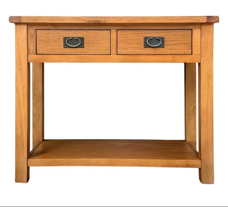 BroDeals Console Table Oak Console Table Oak Console Table