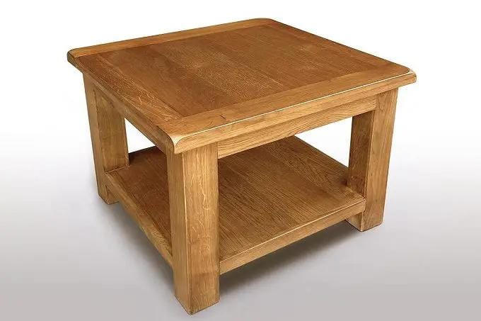 BroDeals Lamp Table Oak Lamp Table Oak Lamp Table