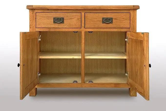 BroDeals Buffet Table Oak Buffet Table - 1040mm Oak Buffet Table - 1040mm