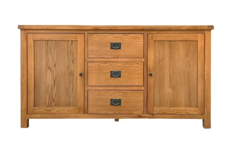 BroDeals Buffet Table Oak 2 Door & 3 Drawer Buffet Table - 1800mm Oak 2 Door & 3 Drawer Buffet Table - 1800mm