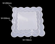 Fruit Tray Coaster Moulds Geode Agate Tray Serving Board Moulds by Resin Art NZ