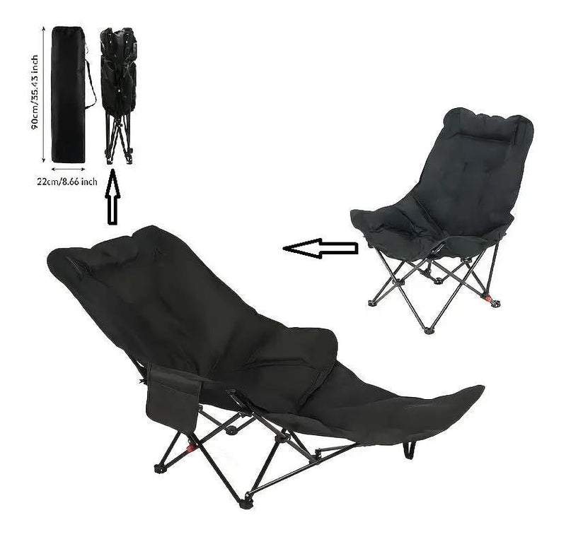 Adjustable Moon Lounge Chair – Folding Reclining Chair FY7261 by ECOTREK