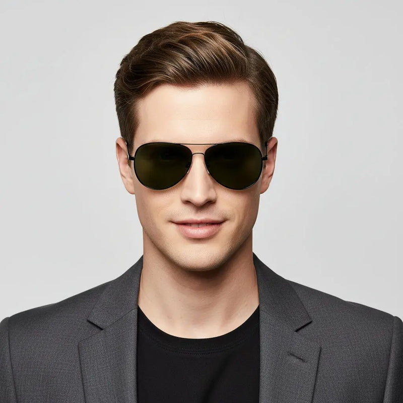 HD Polarized Lens Sunglasses Anti-Blue Ray Hydrophobic with Case by dealonline.co.nz