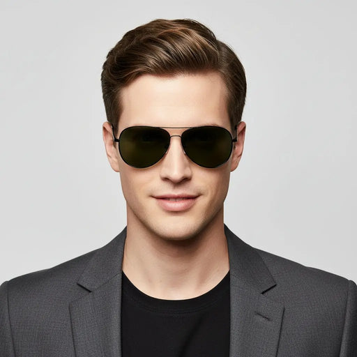 HD Polarized Lens Sunglasses Anti-Blue Ray Hydrophobic with Case by dealonline.co.nz