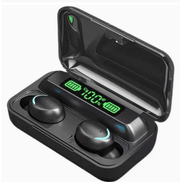 Mead's Supply & Equipment Outfitters limited Bluetooth Headset F9-6 Bluetooth Headset – Wireless Stereo Earbuds with Voice Control F9-6 Bluetooth Headset – Wireless Stereo Earbuds with Voice Control