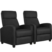 1 Pair Recliner Chairs by Yaheetech
