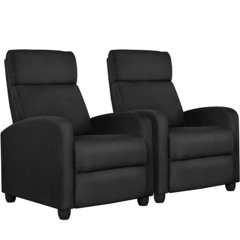 1 Pair Recliner Chairs by Yaheetech