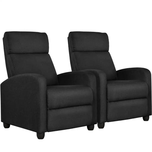Yaheetech 1 Pair Recliner Chairs 1 Pair Recliner Chairs
