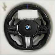BMW Steering Wheel (Carbon Fiber+Perforated Leather) #22 by CARBONISE