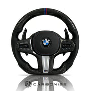 BMW Steering Wheel (Carbon Fiber+Perforated Leather) #22 by CARBONISE