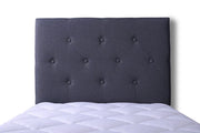 Fenland Headboard Grey King Single by sue-e furniture