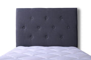 Fenland Headboard Grey Single by sue-e furniture