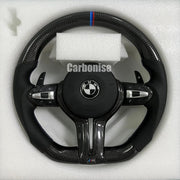 BMW Steering Wheel (Carbon Fiber+Perforated Leather) @22 by CARBONISE