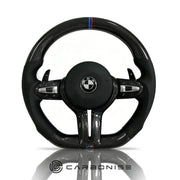 BMW Steering Wheel (Carbon Fiber+Perforated Leather) @22 by CARBONISE