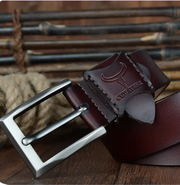 COWATHER Genuine Leather Casual Business Men's Belt by Mead's Supply & Equipment Outfitters limited