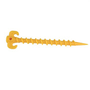 Ecotrek Screw Tent Pegs – 20cm Plastic Spiral Ground Stakes for Camping, Tarp & Outdoor Shelters JP52013 by ECOTREK