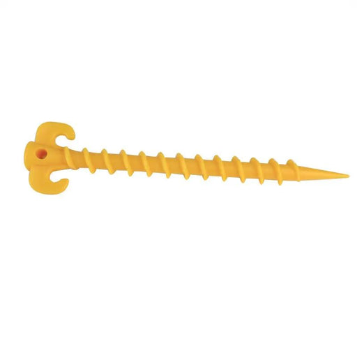 Ecotrek Screw Tent Pegs – 20cm Plastic Spiral Ground Stakes for Camping, Tarp & Outdoor Shelters JP52013 by ECOTREK