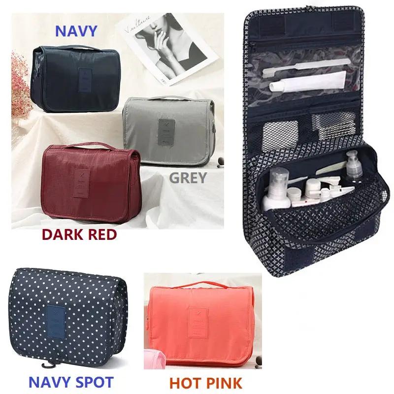 Hanging Toiletry Bag Travel Cosmetic Kit Large Essentials Organizer Waterproof by dealonline.co.nz