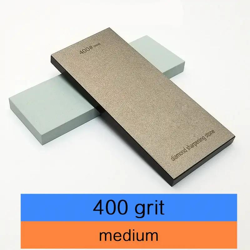 Large Diamond Acrylic Base Whetstone Sharpener 400 grit by China Dropship