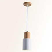 White Metal Lampshade Simple Pendant Hanging Light Lamp by salelink.co.nz