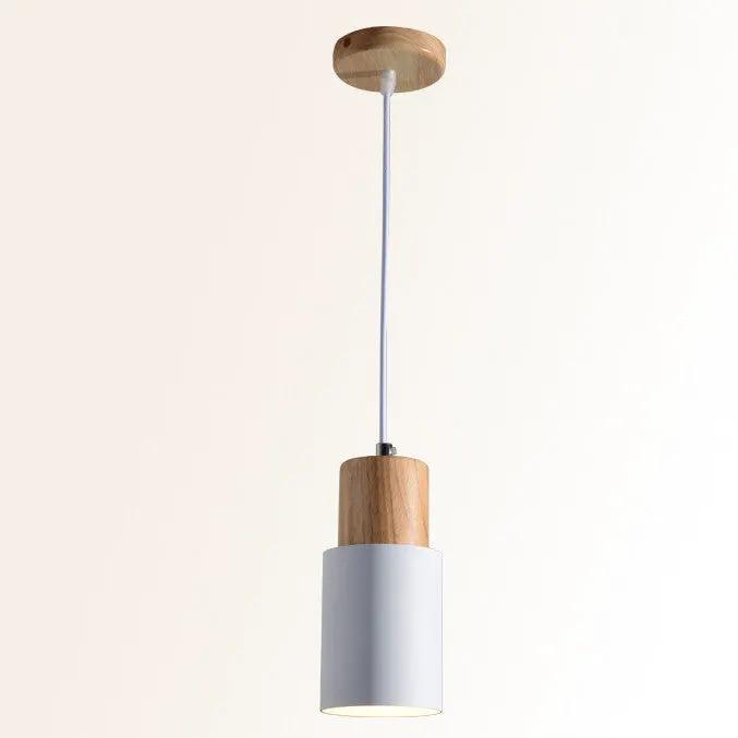 White Metal Lampshade Simple Pendant Hanging Light Lamp by salelink.co.nz