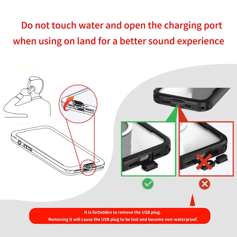 iPhone 17 Pro Waterproof Case by salelink.co.nz