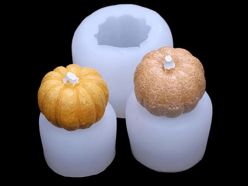 Epoxy Resin Candle Moulds - Pumpkin by Resin Art NZ