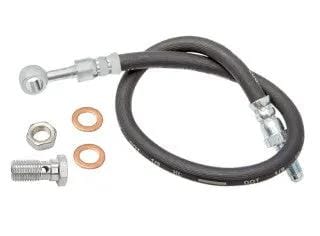 Rubber Brake Hose Kit - 3/8" Male to 3/8" Banjo