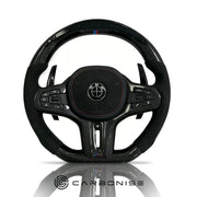 BMW Steering Wheel (Carbon Fiber+Alcantara) #23 by CARBONISE