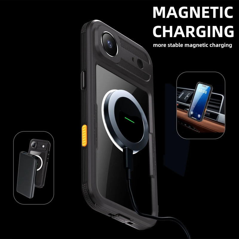 iPhone 17 Air Waterproof Case Magsafe Waterproof Shockproof Rugged by salelink.co.nz