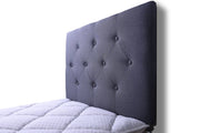 Fenland Headboard Grey Single by sue-e furniture