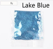 23 Colour Fine Glitter 8g per bag by Resin Art NZ