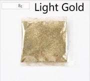 23 Colour Fine Glitter 8g per bag by Resin Art NZ